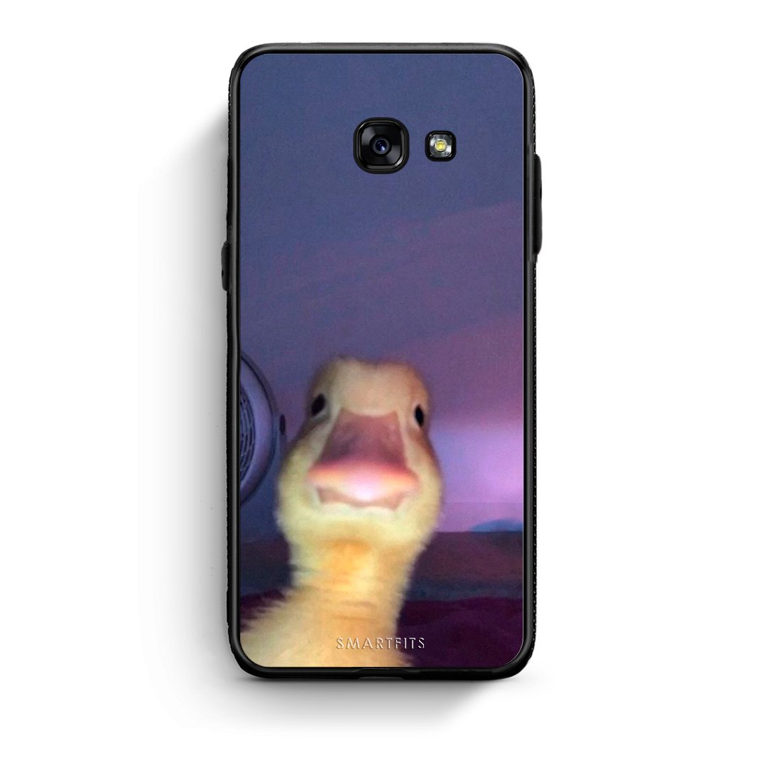 Samsung A5 2017 Meme Duck θήκη από τη Smartfits με σχέδιο στο πίσω μέρος και μαύρο περίβλημα | Smartphone case with colorful back and black bezels by Smartfits