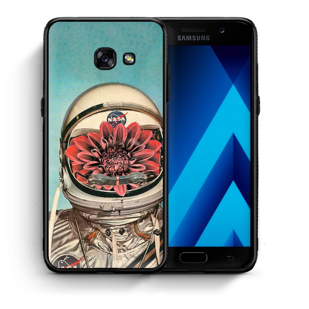 Θήκη Samsung A5 2017 Nasa Bloom από τη Smartfits με σχέδιο στο πίσω μέρος και μαύρο περίβλημα | Samsung A5 2017 Nasa Bloom case with colorful back and black bezels