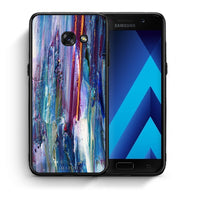 Thumbnail for Θήκη Samsung A5 2017 Winter Paint από τη Smartfits με σχέδιο στο πίσω μέρος και μαύρο περίβλημα | Samsung A5 2017 Winter Paint case with colorful back and black bezels
