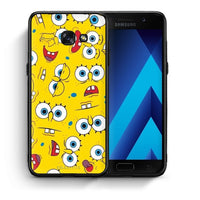 Thumbnail for Θήκη Samsung A5 2017 Sponge PopArt από τη Smartfits με σχέδιο στο πίσω μέρος και μαύρο περίβλημα | Samsung A5 2017 Sponge PopArt case with colorful back and black bezels