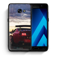 Thumbnail for Θήκη Samsung A5 2017 Racing Supra από τη Smartfits με σχέδιο στο πίσω μέρος και μαύρο περίβλημα | Samsung A5 2017 Racing Supra case with colorful back and black bezels
