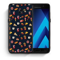 Thumbnail for Θήκη Samsung A5 2017 Hungry Random από τη Smartfits με σχέδιο στο πίσω μέρος και μαύρο περίβλημα | Samsung A5 2017 Hungry Random case with colorful back and black bezels