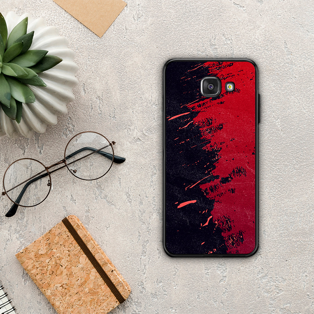 Red Paint - Samsung Galaxy A5 2017 case
