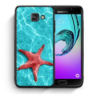 Thumbnail for Θήκη Samsung A5 2017 Red Starfish από τη Smartfits με σχέδιο στο πίσω μέρος και μαύρο περίβλημα | Samsung A5 2017 Red Starfish case with colorful back and black bezels