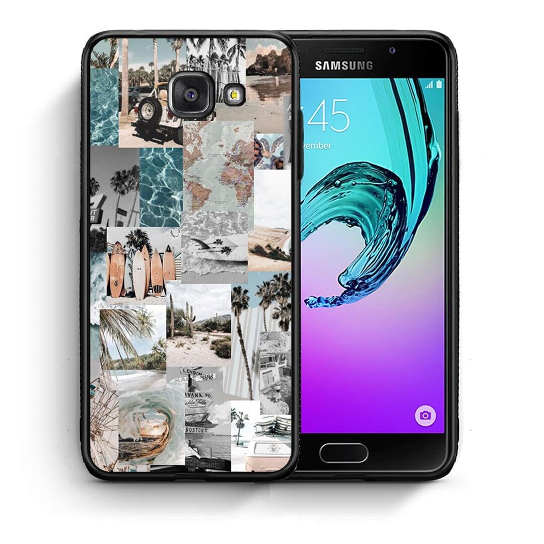 Θήκη Samsung A5 2017 Retro Beach Life από τη Smartfits με σχέδιο στο πίσω μέρος και μαύρο περίβλημα | Samsung A5 2017 Retro Beach Life case with colorful back and black bezels