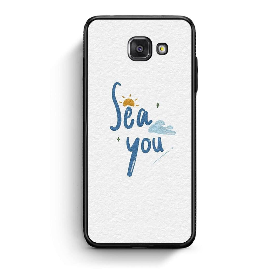 Samsung A5 2017 Sea You Θήκη από τη Smartfits με σχέδιο στο πίσω μέρος και μαύρο περίβλημα | Smartphone case with colorful back and black bezels by Smartfits