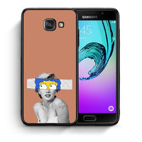 Thumbnail for Θήκη Samsung A5 2017 Sim Merilyn από τη Smartfits με σχέδιο στο πίσω μέρος και μαύρο περίβλημα | Samsung A5 2017 Sim Merilyn case with colorful back and black bezels
