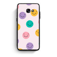 Thumbnail for Samsung A5 2017 Smiley Faces θήκη από τη Smartfits με σχέδιο στο πίσω μέρος και μαύρο περίβλημα | Smartphone case with colorful back and black bezels by Smartfits