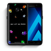 Thumbnail for Θήκη Samsung A5 2017 AFK Text από τη Smartfits με σχέδιο στο πίσω μέρος και μαύρο περίβλημα | Samsung A5 2017 AFK Text case with colorful back and black bezels