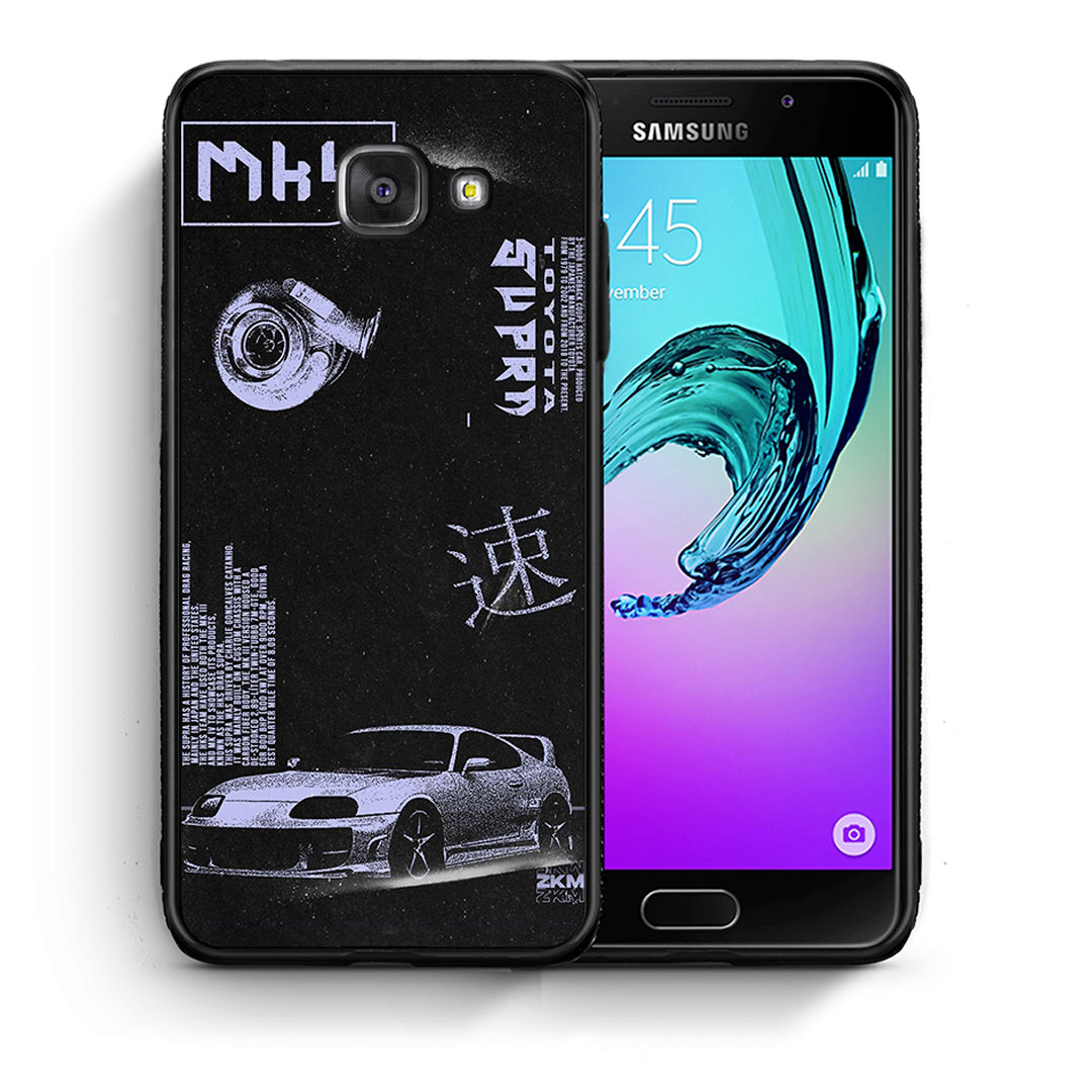 Θήκη Αγίου Βαλεντίνου Samsung A5 2017 Tokyo Drift από τη Smartfits με σχέδιο στο πίσω μέρος και μαύρο περίβλημα | Samsung A5 2017 Tokyo Drift case with colorful back and black bezels
