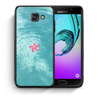 Thumbnail for Θήκη Samsung A5 2017 Water Flower από τη Smartfits με σχέδιο στο πίσω μέρος και μαύρο περίβλημα | Samsung A5 2017 Water Flower case with colorful back and black bezels