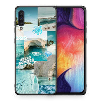 Thumbnail for Θήκη Samsung A50 / A30s Aesthetic Summer από τη Smartfits με σχέδιο στο πίσω μέρος και μαύρο περίβλημα | Samsung A50 / A30s Aesthetic Summer case with colorful back and black bezels