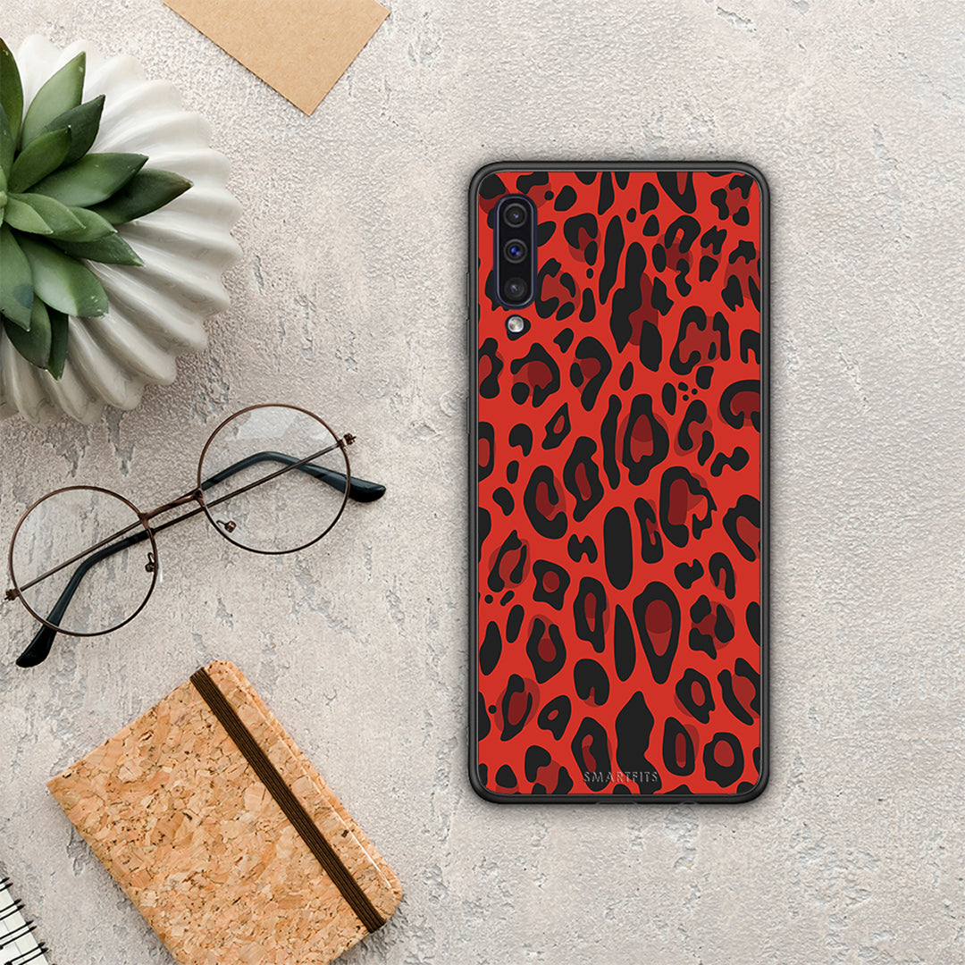 Animal Red Leopard - Samsung Galaxy A50 / A30s case