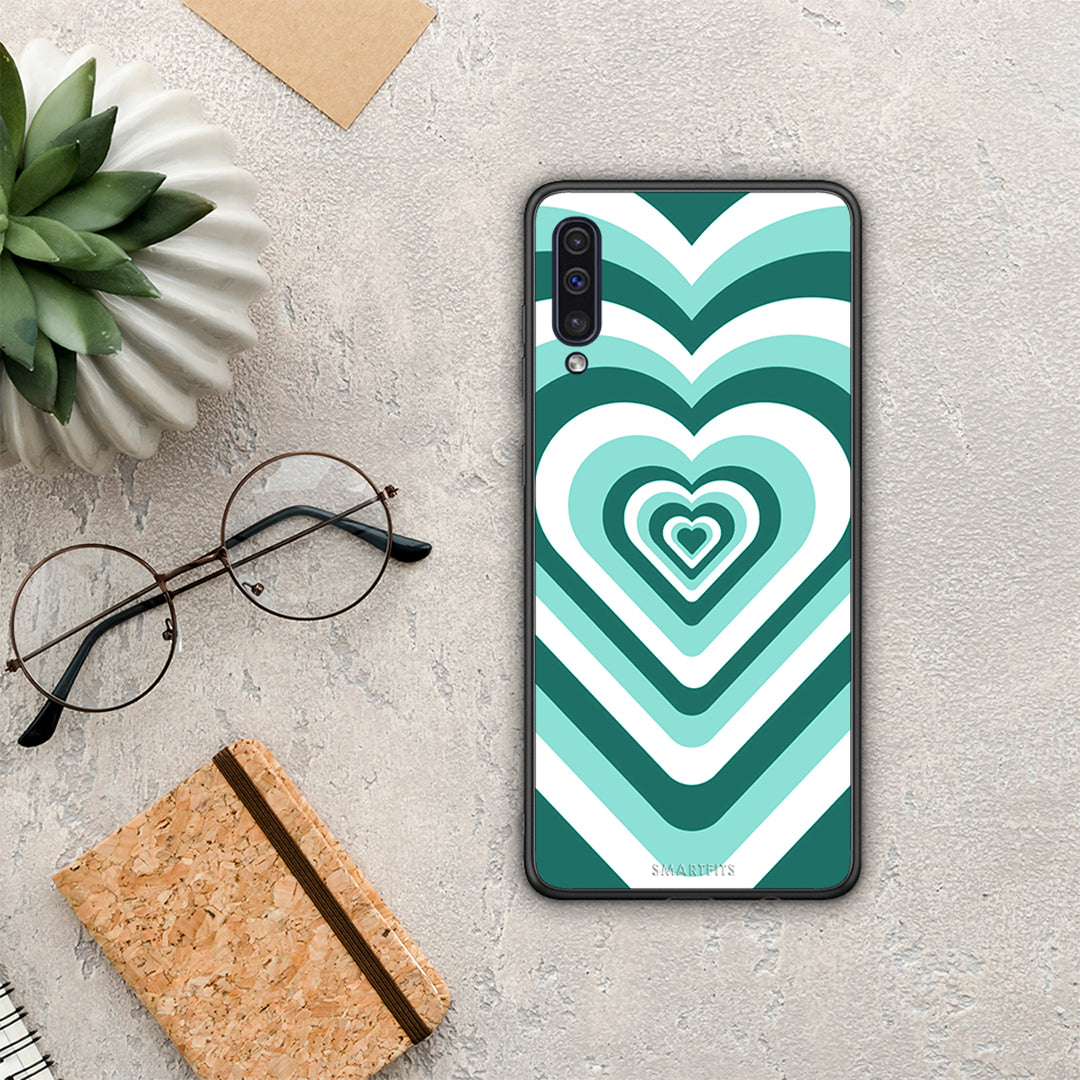 Green Hearts - Samsung Galaxy A50 / A30S case