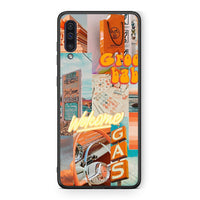 Thumbnail for samsung a50 Groovy Babe Θήκη Αγίου Βαλεντίνου από τη Smartfits με σχέδιο στο πίσω μέρος και μαύρο περίβλημα | Smartphone case with colorful back and black bezels by Smartfits