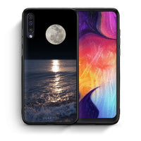 Thumbnail for Θήκη Samsung A50/A30s Moon Landscape από τη Smartfits με σχέδιο στο πίσω μέρος και μαύρο περίβλημα | Samsung A50/A30s Moon Landscape case with colorful back and black bezels