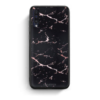 Thumbnail for 4 - samsung galaxy a50 Black Rosegold Marble case, cover, bumper