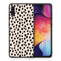 Thumbnail for Θήκη Samsung A50/A30s New Polka Dots από τη Smartfits με σχέδιο στο πίσω μέρος και μαύρο περίβλημα | Samsung A50/A30s New Polka Dots case with colorful back and black bezels