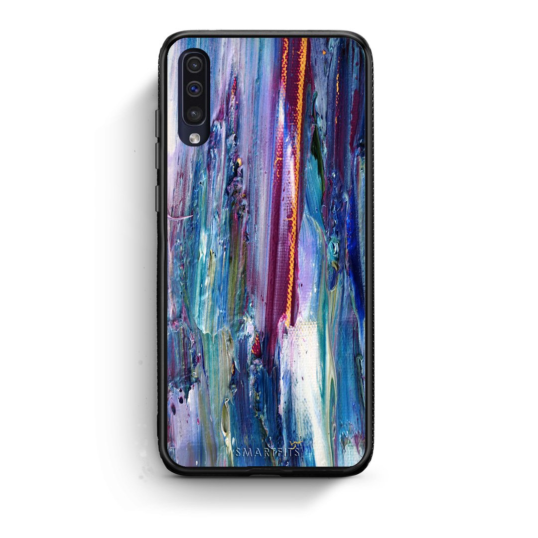 99 - samsung galaxy a50 Paint Winter case, cover, bumper