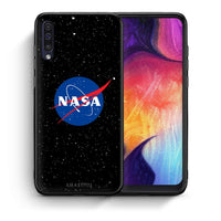 Thumbnail for Θήκη Samsung A50/A30s NASA PopArt από τη Smartfits με σχέδιο στο πίσω μέρος και μαύρο περίβλημα | Samsung A50/A30s NASA PopArt case with colorful back and black bezels