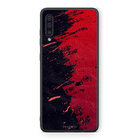 Thumbnail for samsung a50 Red Paint Θήκη Αγίου Βαλεντίνου από τη Smartfits με σχέδιο στο πίσω μέρος και μαύρο περίβλημα | Smartphone case with colorful back and black bezels by Smartfits