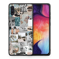 Thumbnail for Θήκη Samsung A50 / A30s Retro Beach Life από τη Smartfits με σχέδιο στο πίσω μέρος και μαύρο περίβλημα | Samsung A50 / A30s Retro Beach Life case with colorful back and black bezels