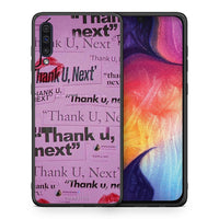 Thumbnail for Θήκη Αγίου Βαλεντίνου Samsung A50 / A30s Thank You Next από τη Smartfits με σχέδιο στο πίσω μέρος και μαύρο περίβλημα | Samsung A50 / A30s Thank You Next case with colorful back and black bezels
