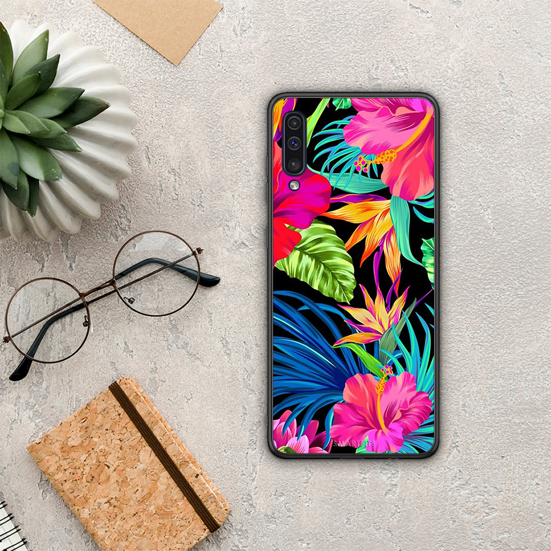 Tropical Flowers - Samsung Galaxy A50 / A30s case