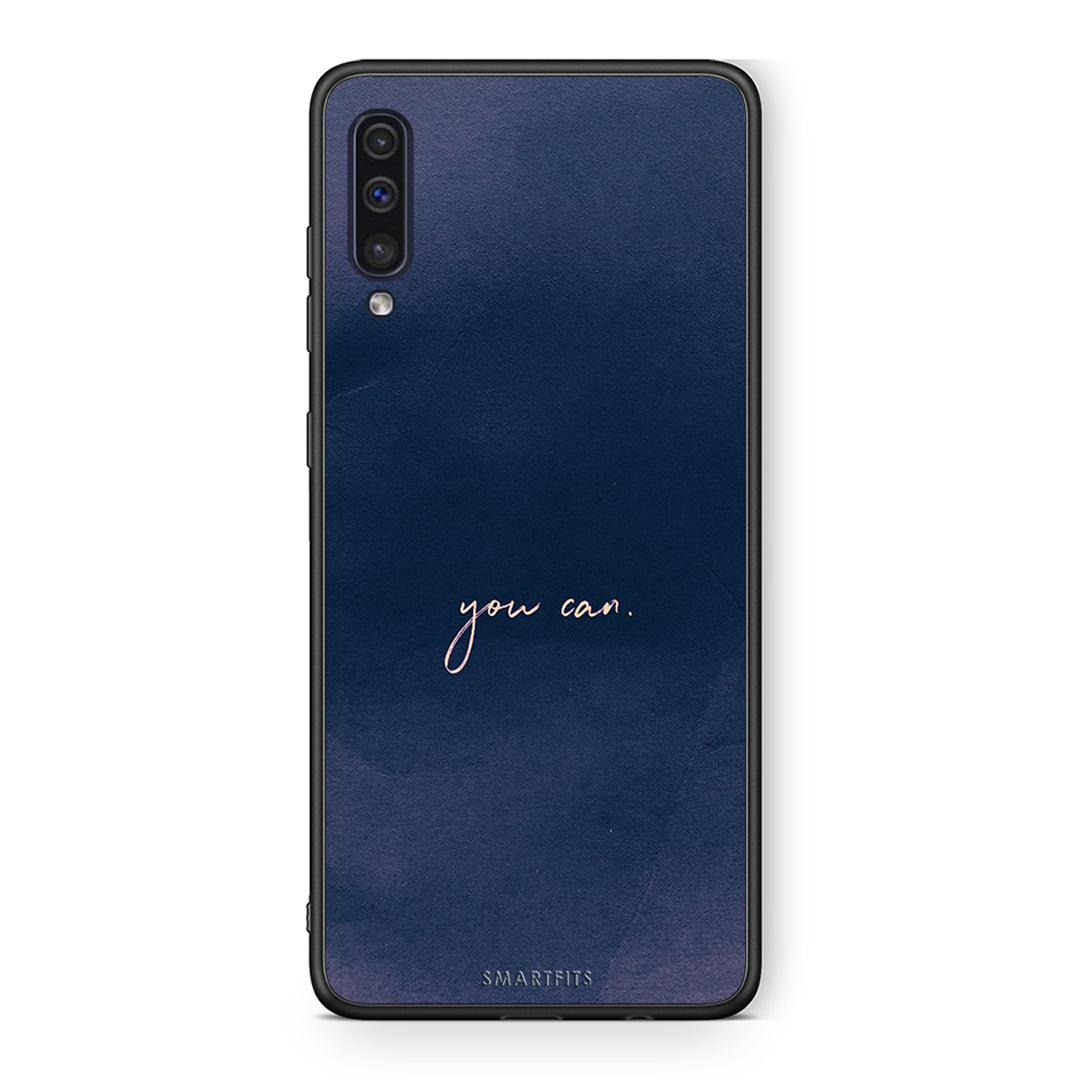samsung a50 You Can θήκη από τη Smartfits με σχέδιο στο πίσω μέρος και μαύρο περίβλημα | Smartphone case with colorful back and black bezels by Smartfits