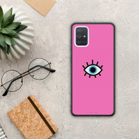 Thumbnail for Blue Eye Pink - Samsung Galaxy A51 case
