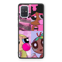 Thumbnail for Samsung A51 Bubble Girls Θήκη Αγίου Βαλεντίνου από τη Smartfits με σχέδιο στο πίσω μέρος και μαύρο περίβλημα | Smartphone case with colorful back and black bezels by Smartfits