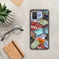 Thumbnail for Car Plates - Samsung Galaxy A51 case
