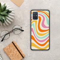 Thumbnail for Colorful Waves - Samsung Galaxy A51 case