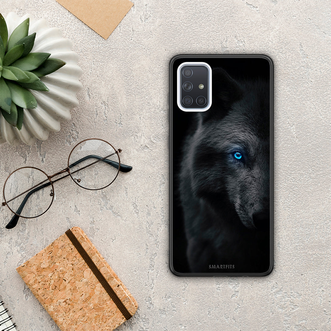 Dark Wolf - Samsung Galaxy A51 case