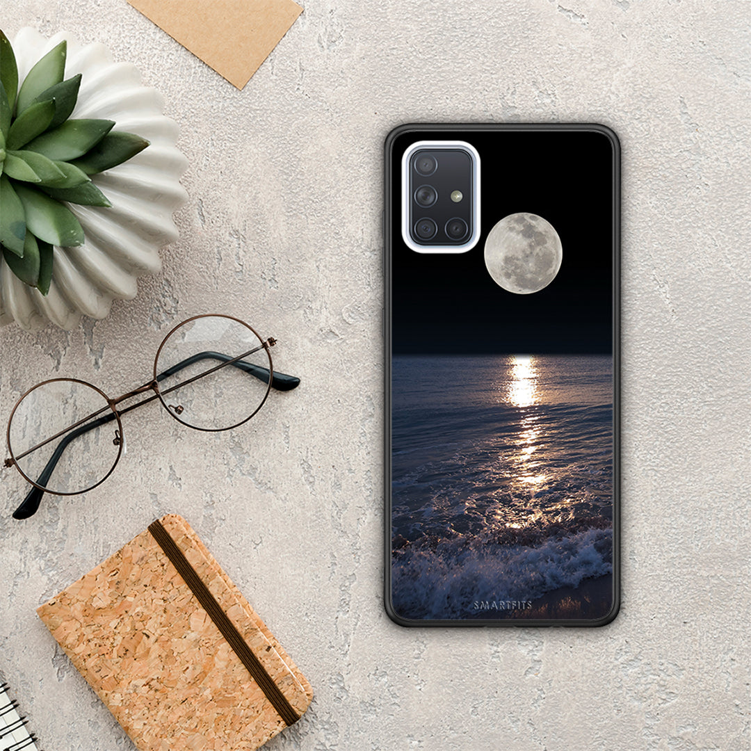 Landscape Moon - Samsung Galaxy A51 case