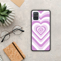 Thumbnail for Lilac Hearts - Samsung Galaxy A51 θήκη