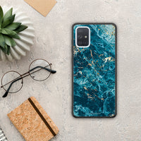 Thumbnail for Marble Blue - Samsung Galaxy A51 case