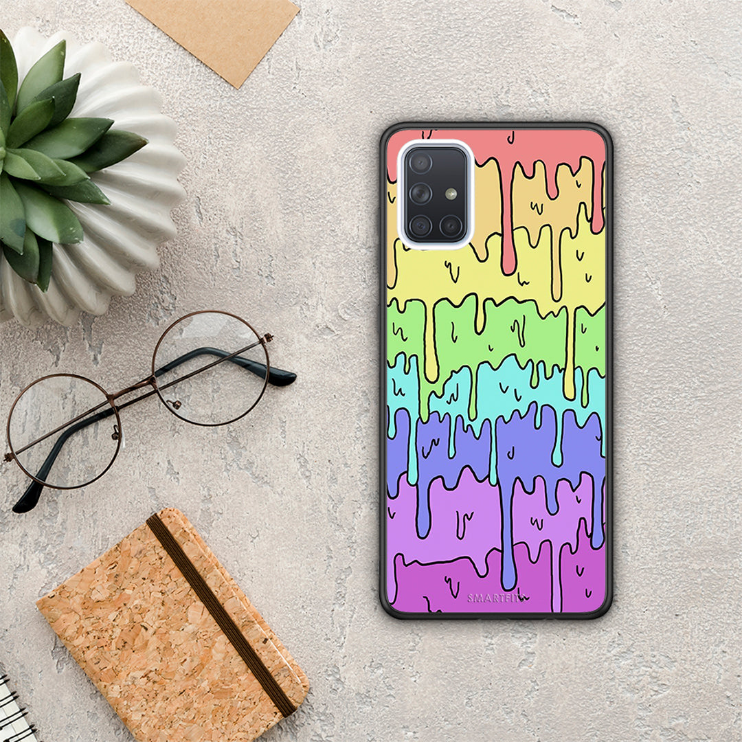 Melting Rainbow - Samsung Galaxy A51 case