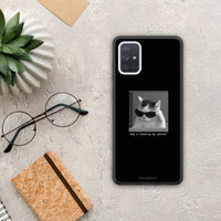 Thumbnail for Meme Cat - Samsung Galaxy A51 case