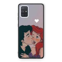 Thumbnail for Samsung A71 Mermaid Love Θήκη Αγίου Βαλεντίνου από τη Smartfits με σχέδιο στο πίσω μέρος και μαύρο περίβλημα | Smartphone case with colorful back and black bezels by Smartfits