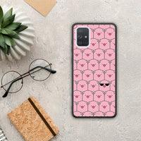 Thumbnail for Pig Glasses - Samsung Galaxy A51 case