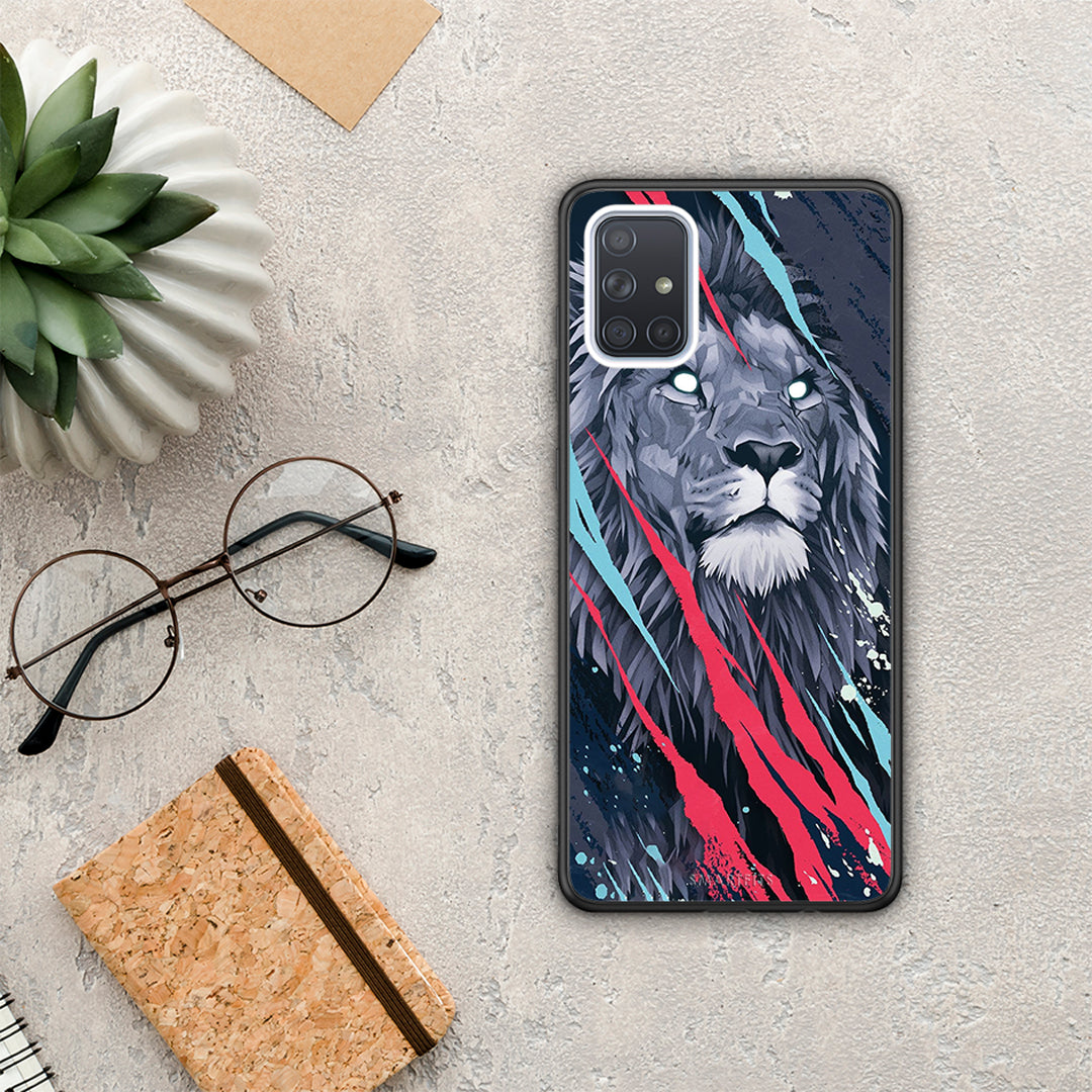 Popart Lion Designer - Samsung Galaxy A51