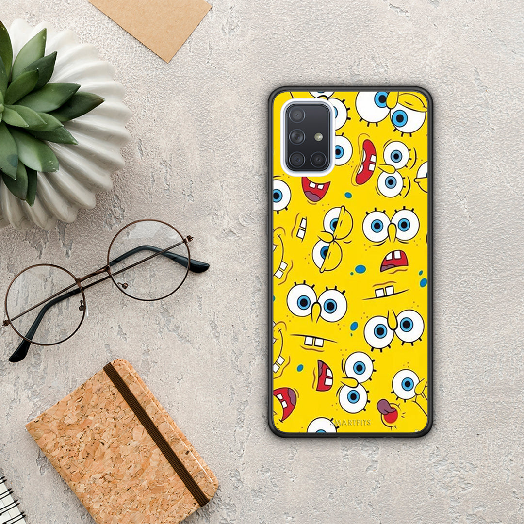 PopArt Sponge - Samsung Galaxy A51 θήκη