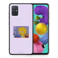 Thumbnail for Θήκη Samsung A51 So Happy από τη Smartfits με σχέδιο στο πίσω μέρος και μαύρο περίβλημα | Samsung A51 So Happy case with colorful back and black bezels