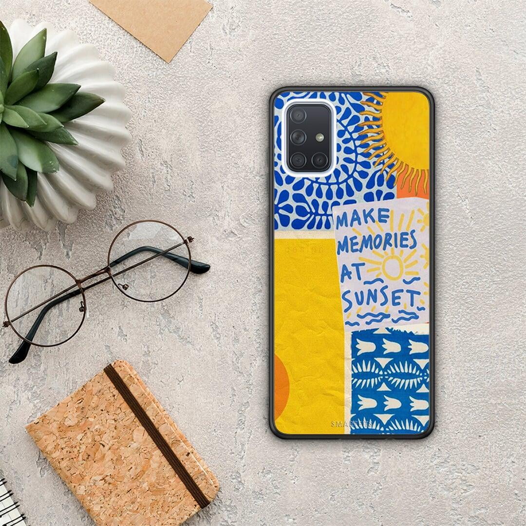 Sunset Memories - Samsung Galaxy A51 case