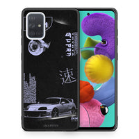 Thumbnail for Θήκη Αγίου Βαλεντίνου Samsung A51 Tokyo Drift από τη Smartfits με σχέδιο στο πίσω μέρος και μαύρο περίβλημα | Samsung A51 Tokyo Drift case with colorful back and black bezels
