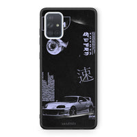 Thumbnail for Samsung A51 Tokyo Drift Θήκη Αγίου Βαλεντίνου από τη Smartfits με σχέδιο στο πίσω μέρος και μαύρο περίβλημα | Smartphone case with colorful back and black bezels by Smartfits