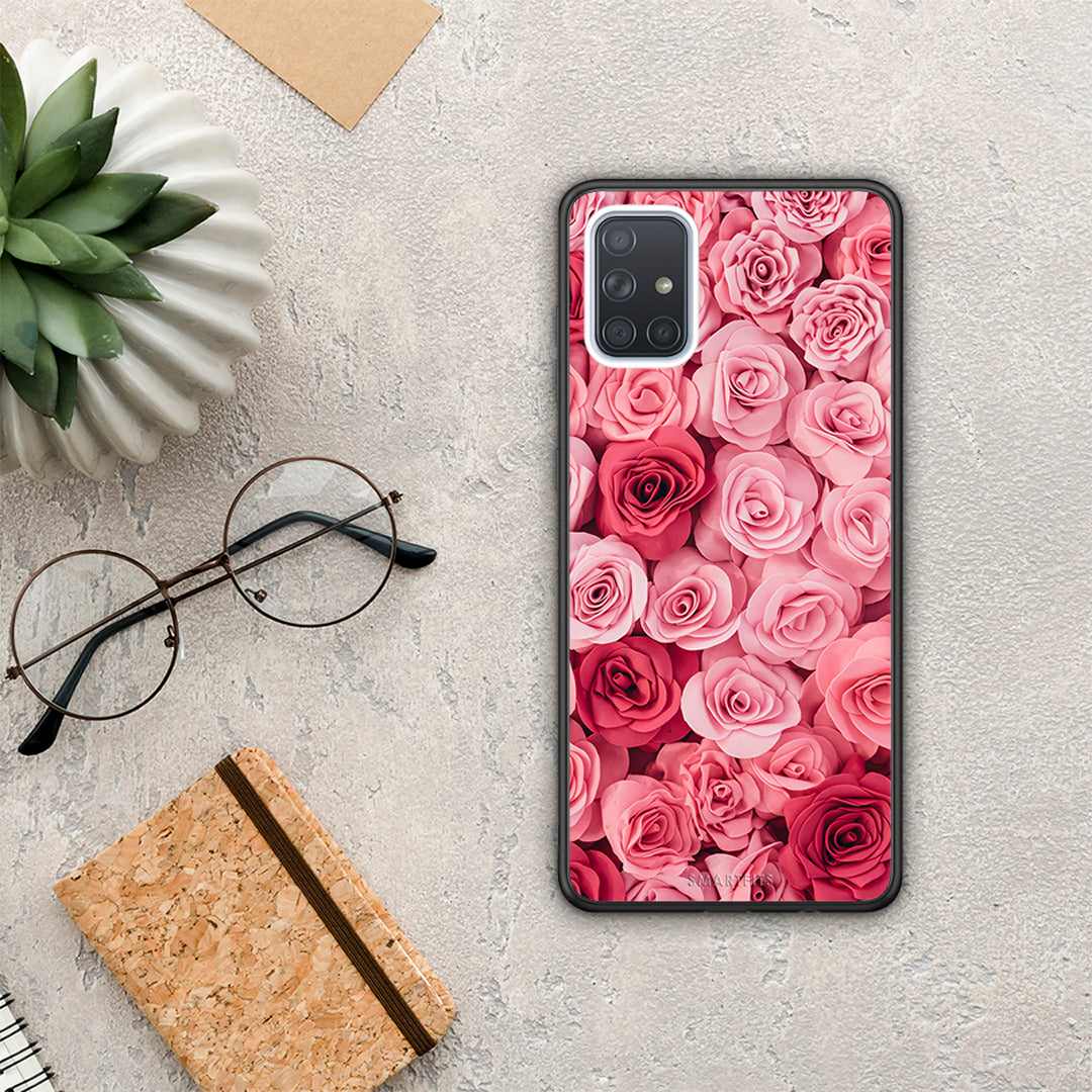 Valentine RoseGarden - Samsung Galaxy A51 θήκη