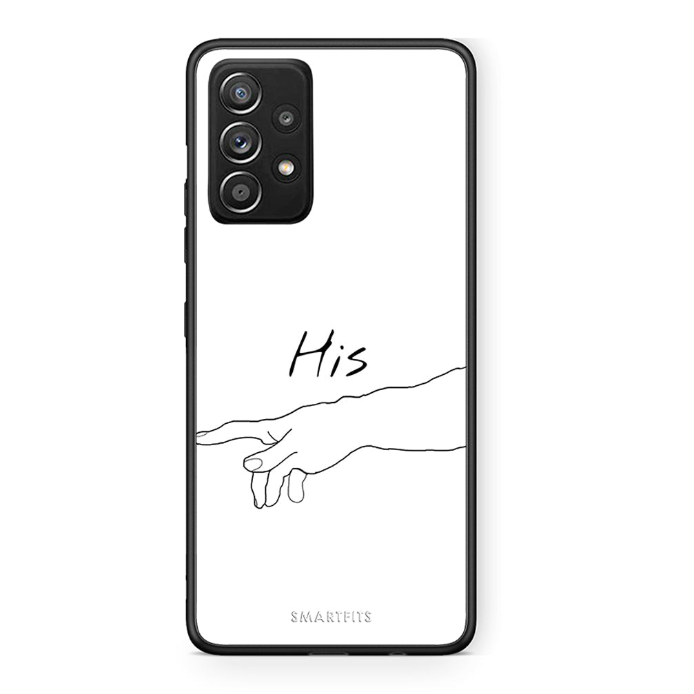 Samsung Galaxy A52 Aeshetic Love 2 Θήκη Αγίου Βαλεντίνου από τη Smartfits με σχέδιο στο πίσω μέρος και μαύρο περίβλημα | Smartphone case with colorful back and black bezels by Smartfits