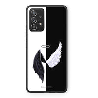 Thumbnail for Samsung Galaxy A52 Angels Demons θήκη από τη Smartfits με σχέδιο στο πίσω μέρος και μαύρο περίβλημα | Smartphone case with colorful back and black bezels by Smartfits